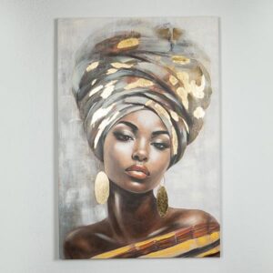 ΠΙΝΑΚΑΣ ΚΑΜΒΑΣ ΓΥΝΑΙΚΕΙΟ ΠΟΡΤΡΑΙΤΟ 80x3x120cm