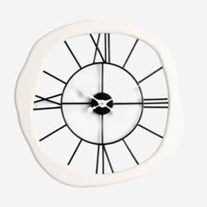 ΡΟΛΟΪ ΤΟΙΧΟΥ ΜΕΤΑΛΛΙΚΟ - ΞΥΛΙΝΟ ΛΕΥΚΟ - ΜΑΥΡΟ 61x4x60cm