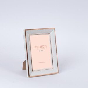 ΚΟΡΝΙΖΑ (10x15) ΠΛΑΣΤΙΚΗ ΛΕΥΚΗ - ΧΡΥΣΗ