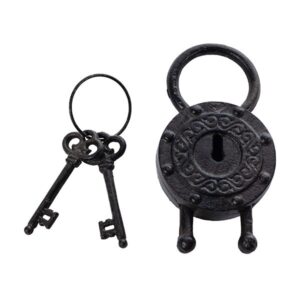 ΔΙΑΚΟΣΜΗΤΙΚΗ ΠΑΡΑΔΟΣΙΑΚΗ ΚΛΕΙΔΑΡΙΑ ΜΕ ΚΛΕΙΔΙΑ ΜΑΝΤΕΜΕΝΙΑ ΑΝΤΙΚΕ ΦΙΝΙΡΙΣΜΑ 10x3.5x19.5cm