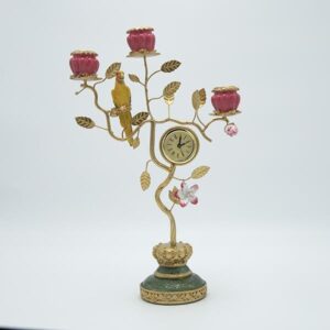 ΚΗΡΟΠΗΓΙΟ ΠΟΥΛΙ ΜΕ ΡΟΛΟΙ ΠΟΛΥΡΕΖΙΝ ΧΡΥΣΟ - ΧΡΩΜΑΤΑ 22.5x12x35.5cm