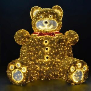 ΕΠΑΓΓΕΛΜΑΤΙΚΟ ΣΧΕΔΙΟ 3D, ΑΡΚΟΥΔΑΚΙ, ΚΙΤΡΙΝΗ LED ΦΩΤ/ΝΑ, ΘΕΡΜΟ ΛΕΥΚΟ LED, IP65