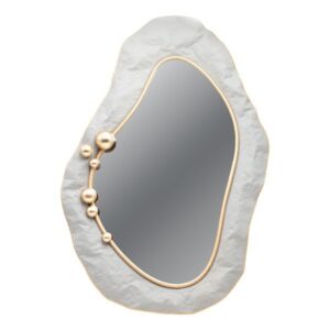 ΚΑΘΡΕΦΤΗΣ ΜΕΤΑΛΛΙΚΟΣ ΓΚΡΙ - ΧΡΥΣΟΣ 52.5x5.5x78.5cm