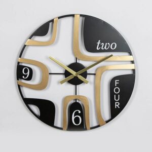 ΡΟΛΟΪ ΤΟΙΧΟΥ ΜΕΤΑΛΛΙΚΟ ΜΑΥΡΟ - ΧΡΥΣΟ - ΛΕΥΚΟ 60x4.5x60cm