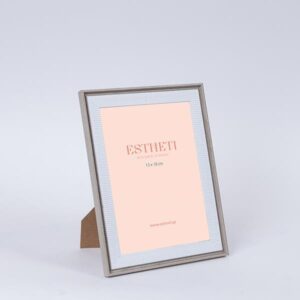 ΚΟΡΝΙΖΑ (13x18) ΠΛΑΣΤΙΚΗ ΓΚΡΙ - ΛΕΥΚΗ