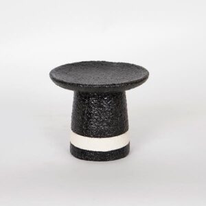 ΚΗΡΟΠΗΓΙΟ ΜΑΥΡΟ-ΑΣΠΡΟ 1 ΘΕΣΗ15x15x13cm