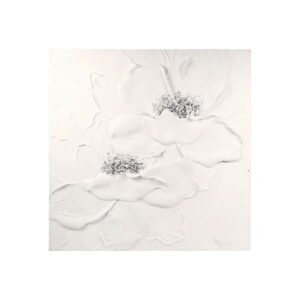 ΠΙΝΑΚΑΣ ΛΟΥΛΟΥΔΙΑ ΛΕΥΚΟ-ΑΣΗΜΙ 100x3x100cm