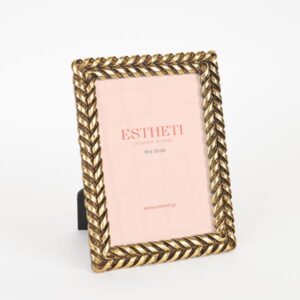 ΚΟΡΝΙΖΑ (10x15) ΠΟΛΥΡΕΣΙΝ ΧΡΥΣΗ 12.9x1.8x18cm