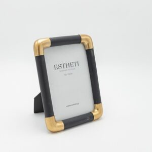 ΚΟΡΝΙΖΑ(13x18) ΜΑΥΡΟ-ΧΡΥΣΟ 16x2.2x21cm