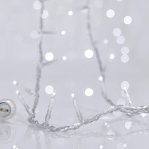 ΣΕΙΡΑ, 300 LED 3mm, 31V ΜΕΤΑΣΧΗΜΑΤΙΣΤΗ, 4 ΕΠΕΚΤΑΣΕΙΣ ΕΩΣ 3 ΣΕΤ, ΔΙΑΦΑΝΟ PVC ΚΑΛΩΔΙΟ, ΛΕΥΚΟ LED ΑΝΑ 5cm, ΠΡΟΕΚΤΑΣΗ ΠΑΡΟΧΗΣ 3m, ΙΡ44