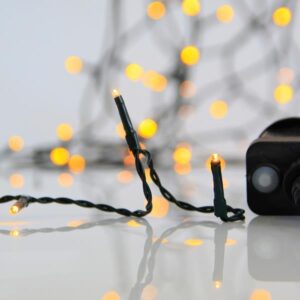 ΣΕΙΡΑ, 1500 LED 3mm, 31V ΜΕΤΑΣΧΗΜΑΤΙΣΤΗ, 8 ΠΡΟΓΡΑΜΜΑΤΑ & ΜΝΗΜΗ, ΠΡΑΣΙΝΟ PVC ΚΑΛΩΔΙΟ, ΘΕΡΜΟ ΛΕΥΚΟ LED ΑΝΑ 5cm, ΠΡΟΕΚΤΑΣΗ ΠΑΡΟΧΗΣ 3m, ΙΡ44