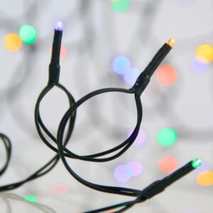 ΣΕΙΡΑ, 480 LED 3mm, 31V ΜΕΤΑΣΧΗΜΑΤΙΣΤΗ, ΣΤΑΘΕΡΟ, ΠΡΑΣΙΝΟ PVC ΚΑΛΩΔΙΟ, ΧΡΩΜΑΤΙΣΤΟ LED ΑΝΑ 7.5cm, ΠΡΟΕΚΤΑΣΗ ΠΑΡΟΧΗΣ 3m, IP44