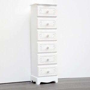 ΣΥΡΤΑΡΙΕΡΑ ΞΥΛΙΝΗ ΛΕΥΚΗ 29x23x95cm