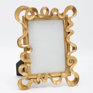 ΚΟΡΝΙΖΑ (15x20) ΑΣΥΜΜΕΤΡΗ ΠΟΛΥΡΕΖΙΝ ΧΡΥΣΟ 22.2x2.3x28.3cm