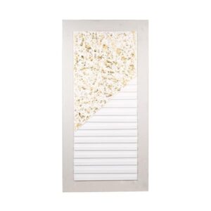 ΠΙΝΑΚΑΣ 3D ΓΡΑΜΜΕΣ ΛΕΥΚΟ-ΧΡΥΣΟ 60x3x120cm