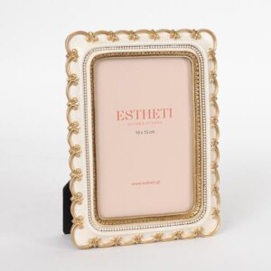 ΚΟΡΝΙΖΑ (10x15) ΠΟΛΥΡΕΣΙΝ ΣΑΜΠΑΝΙ - ΧΡΥΣΗ 14.5x1.5x19cm