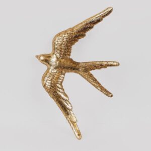 ΔΙΑΚΟΣΜΗΤΙΚΟ ΤΟΙΧΟΥ ΧΕΛΙΔΟΝΙ ΧΡΥΣΟ 13.2x2.5x21.2cm