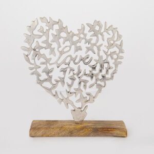 ΔΙΑΚΟΣΜΗΤΙΚΟ ΚΑΡΔΙΑ ΜΕΤΑΛΛΟ 27x5x32cm