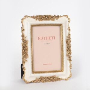 ΚΟΡΝΙΖΑ (13x18) ΠΟΛΥΡΕΖΙΙΝ ΣΑΜΠΑΝΙ - ΧΡΥΣΗ 19x2x23.5cm