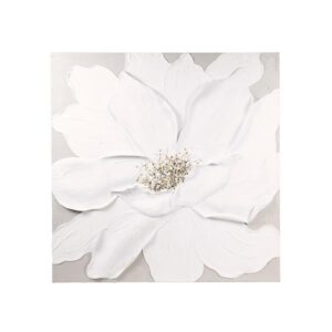 ΠΙΝΑΚΑΣ ΛΟΥΛΟΥΔΙ ΛΕΥΚΟ-ΜΠΕΖ-ΧΡΥΣΟ 100x3x100cm