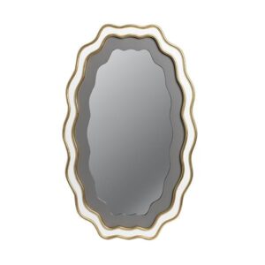 ΚΑΘΡΕΦΤΗΣ ΞΥΛΙΝΟΣ ΧΡΥΣΟΣ - ΛΕΥΚΟΣ 50x2.5x80cm