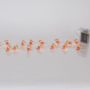 ΣΕΙΡΑ, 20 MINI LED, CANDY ΞΩΤΙΚΑ, ΜΠΑΤΑΡΙΑΣ 3xAA, ΧΡΟΝΟΔΙΑΚΟΠΤΗ, ΑΣΗΜΙ ΧΑΛΚΙΝΟ ΚΑΛΩΔΙΟ, ΘΕΡΜΟ ΛΕΥΚΟ LED ΑΝΑ 10cm, ΠΡΟΕΚΤΑΣΗ ΠΑΡΟΧΗΣ 30cm, IP20