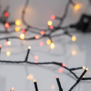 ΣΕΙΡΑ, 240 LED 3mm, 31V ΜΕΤΑΣΧΗΜΑΤΙΣΤΗ, 8 ΠΡΟΓΡΑΜΜΑΤΑ & ΜΝΗΜΗ, ΠΡΑΣΙΝΟ PVC ΚΑΛΩΔΙΟ, ΚΟΚΚΙΝΟ & ΘΕΡΜΟ ΛΕΥΚΟ LED (ΕΝΑΛΛΑΞ) ΑΝΑ 5cm, ΠΡΟΕΚΤΑΣΗ ΠΑΡΟΧΗΣ 3m, IP44