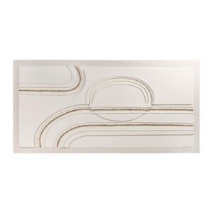 ΠΙΝΑΚΑΣ ΚΑΜΒΑΣ 3D ΜΠΕΖ 140x3x70cm