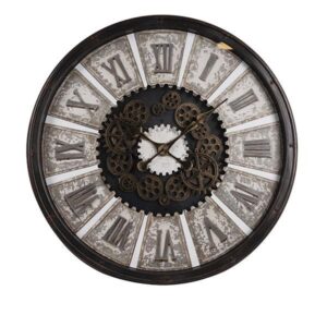 ΡΟΛΟΪ ΤΟΙΧΟΥ ΠΛΑΣΤΙΚΟ ΜΕ ΓΡΑΝΑΖΙΑ ΑΝΤΙΚΕ ΚΑΦΕ - ΕΚΡΟΥ 76x8x76cm