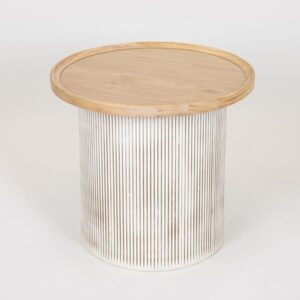 ΒΟΗΘΗΤΙΚΟ ΤΡΑΠΕΖΑΚΙ ΞΥΛΙΝΟ NATURAL 45x45x40cm