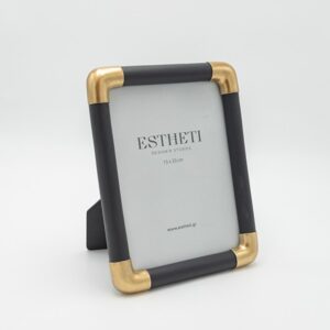 ΚΟΡΝΙΖΑ(15x20) ΜΑΥΡΗ - ΧΡΥΣΗ 18.5x2.2x23cm