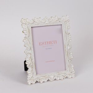 ΚΟΡΝΙΖΑ (13x18) ΠΟΛΥΡΕΖΙΝ ΛΕΥΚΗ 18.6x23.5x1.7cm