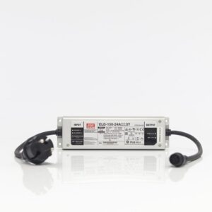 24V ΜΕΤΑΣΧΗΜΑΤΙΣΤΗ, 150W, ΠΡΑΣΙΝΟ ΚΑΟΥΤΣΟΥΚ ΚΑΛΩΔΙΟ, ΚΑΛΩΔΙΟ ΠΑΡΟΧΗΣ 3m, IP44