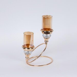 ΚΗΡΟΠΗΓΙΟ 2 ΘΕΣΕΩΝ ΜΕΤΑΛΛΙΚΟ ΧΡΥΣΟ 17X24cm