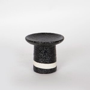 ΚΗΡΟΠΗΓΙΟ ΜΑΥΡΟ-ΑΣΠΡΟ 1 ΘΕΣΗ 12x12x10.5cm