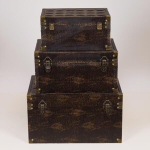 S/3 ΜΠΑΟΥΛΑ ΜΑΥΡΟ 56x34x30cm/ 48x29x25cm/ 40x24x20cm