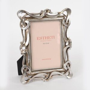 ΚΟΡΝΙΖΑ (10x15) ΠΟΛΥΡΕΣΙΝ ΑΣΗΜΙ - ΧΡΥΣΗ 16x2.5x21.5cm