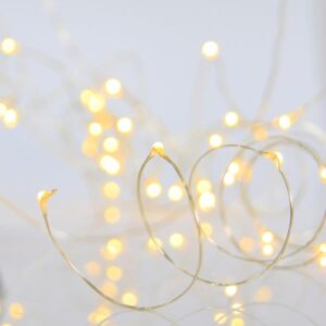 ΣΕΙΡΑ, 20 MINI LED, ΜΠΑΤΑΡΙΑΣ 2xΑΑ, TIMER, ΑΣΗΜΙ ΧΑΛΚΙΝΟ ΚΑΛΩΔΙΟ, ΘΕΡΜΟ ΛΕΥΚΟ LED ΑΝΑ 10cm, ΠΡΟΕΚΤΑΣΗ ΠΑΡΟΧΗΣ 10cm, IP20 (DISPLAY BOX 24τμχ)