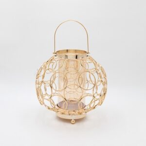 ΦΑΝΑΡΙ ΜΕΤΑΛΛΙΚΟ ΧΡΥΣΟ 23x23cm