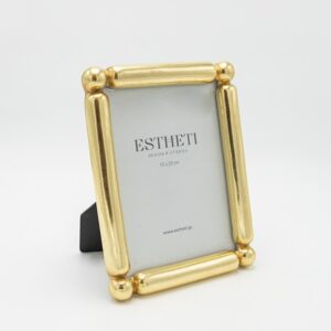 ΚΟΡΝΙΖΑ(15x20) ΓΥΑΛΙΣΤΕΡΗ ΧΡΥΣΗ 18.5x2.5x23.5cm