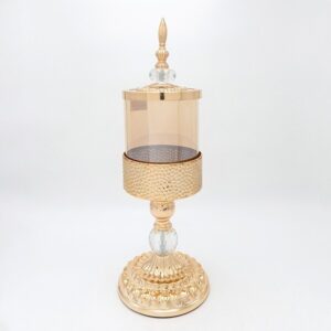 ΦΟΝΤΑΝΙΕΡΑ ΓΥΑΛΙΝΗ ΜΕ ΜΕΤΤΑΛΟ ΧΡΥΣΟ 15x45cm