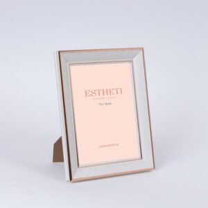 ΚΟΡΝΙΖΑ (13x18) ΠΛΑΣΤΙΚΗ ΛΕΥΚΗ - ΧΡΥΣΗ