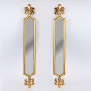 S/2 ΚΑΘΡΕΦΤΗΣ ΠΛΑΣΤΙΚΟΣ ΧΡΥΣΟΣ 87x2x25cm