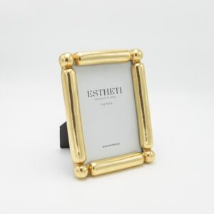 ΚΟΡΝΙΖΑ(13x18) ΓΥΑΛΙΣΤΕΡΗ ΧΡΥΣΗ 16x2.5x21cm