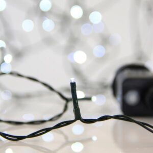 ΣΕΙΡΑ, 240 LED 3mm, 31V ΜΕΤΑΣΧΗΜΑΤΙΣΤΗ, 8 ΠΡΟΓΡΑΜΜΑΤΑ & ΜΝΗΜΗ, ΠΡΑΣΙΝΟ PVC ΚΑΛΩΔΙΟ, ΛΕΥΚΟ LED ΑΝΑ 5cm, ΠΡΟΕΚΤΑΣΗ ΠΑΡΟΧΗΣ 3m, ΙΡ44