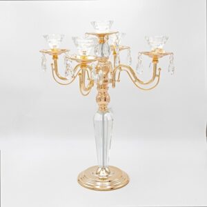 ΚΗΡΟΠΗΓΙΟ ME ΓΥΑΛΙΝΟ - ΜΕΤΑΛΛΙΚΟ ΧΡΥΣΟ 5 ΘΕΣΕΙΣ 39x49cm