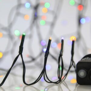 ΣΕΙΡΑ, 400 LED 3mm, 31V ΜΕΤΑΣΧΗΜΑΤΙΣΤΗ, 8 ΠΡΟΓΡΑΜΜΑΤΑ & ΜΝΗΜΗ, ΠΡΑΣΙΝΟ PVC ΚΑΛΩΔΙΟ, ΧΡΩΜΑΤΙΣΤΟ LED ΑΝΑ 5cm, ΠΡΟΕΚΤΑΣΗ ΠΑΡΟΧΗΣ 3m, ΙΡ44