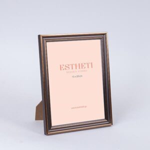 ΚΟΡΝΙΖΑ (15x20) ΠΛΑΣΤΙΚΗ ΜΑΥΡΗ - ΧΡΥΣΗ