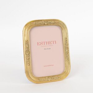 ΚΟΡΝΙΖΑ (10x15) ΠΟΛΥΡΕΣΙΝ ΑΝΤΙΚΕ ΧΡΥΣΗ 13.6x1.5x18.3cm