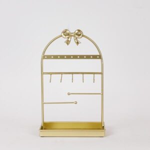 ΣΤΑΝΤ ΚΟΣΜΗΜΑΤΩΝ ΜΕΤΑΛΛΟ ΧΡΥΣΟ 23x12x35.5cm